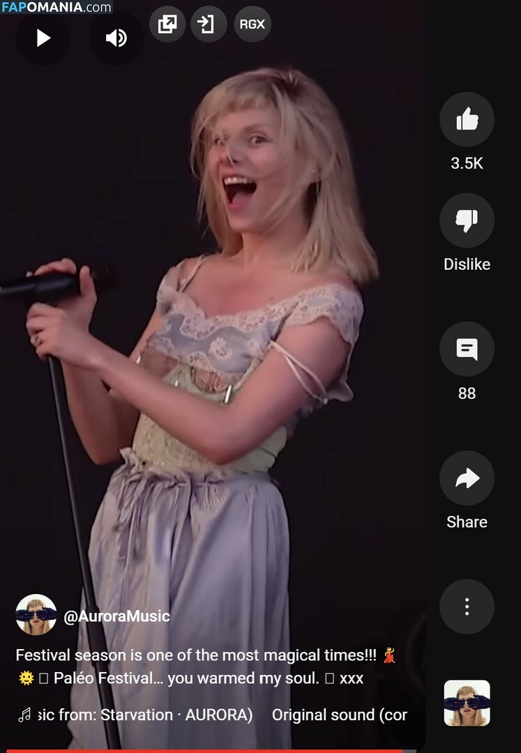 Aurora Aksnes / auroramusic / singer Meztelen OnlyFans  Kikerült fotó #200