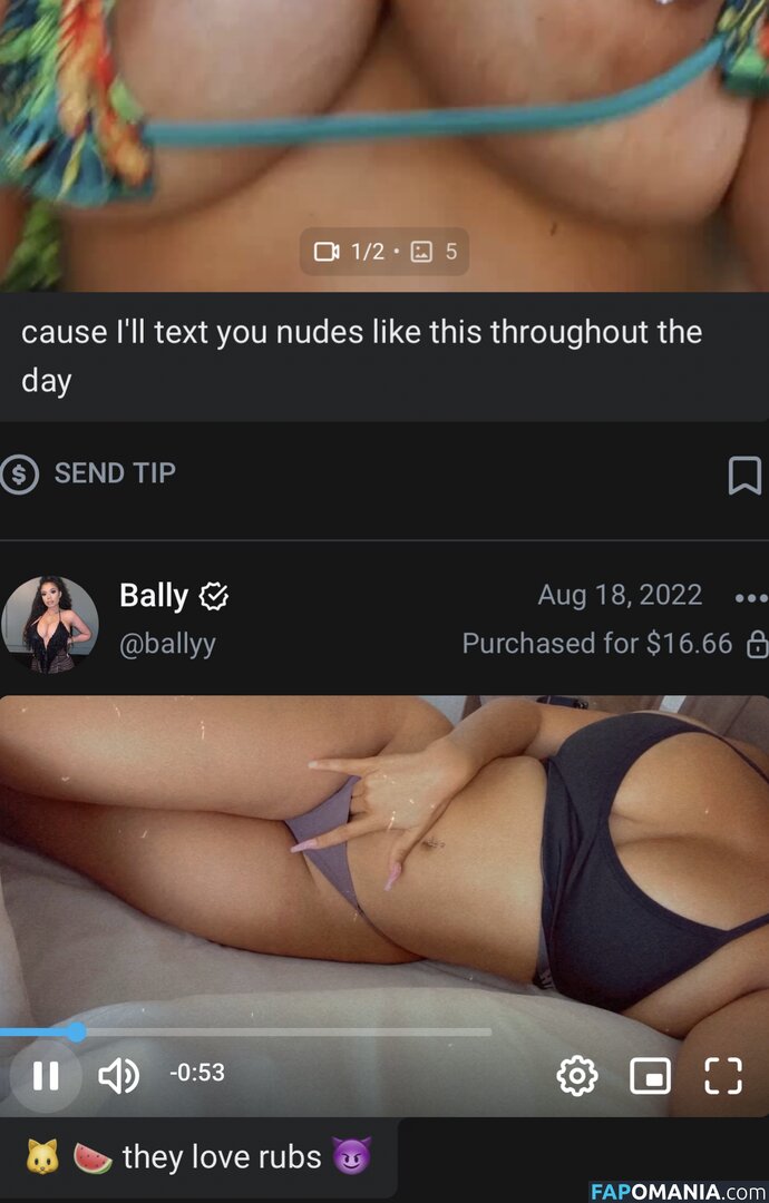 Ballyy / b.ballyy Meztelen OnlyFans  Kikerült fotó #3