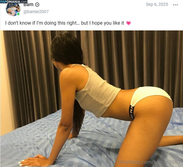 bamie07 / bamie2007 Meztelen OnlyFans  Kikerült fotó #3