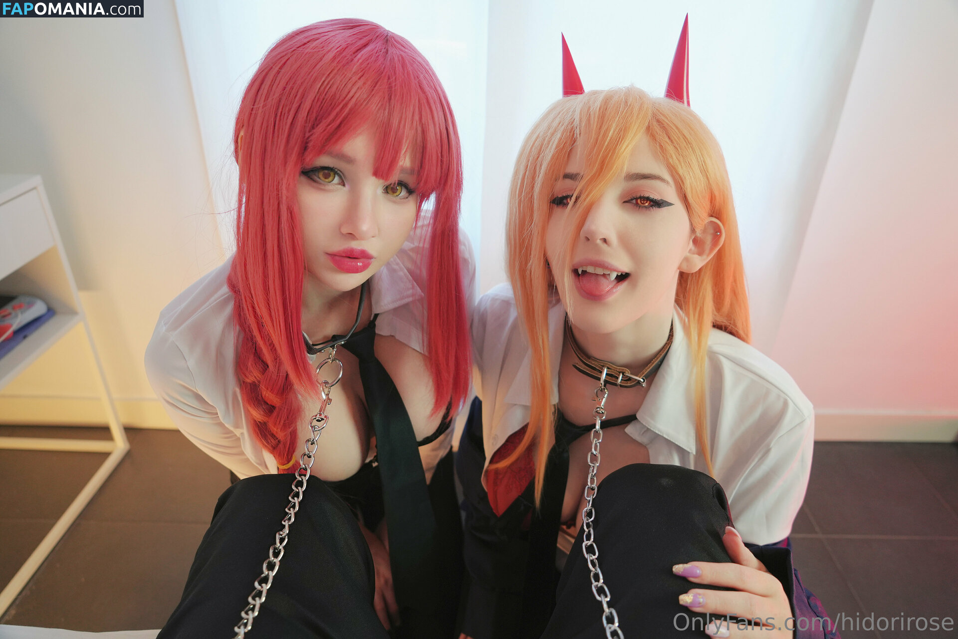 Chainsawman / Himeno Cosplay / Kobeni / Makima / Power / chainsaw_en / ladalyumos / violetwitchunlimited Meztelen OnlyFans  Kikerült fotó #6