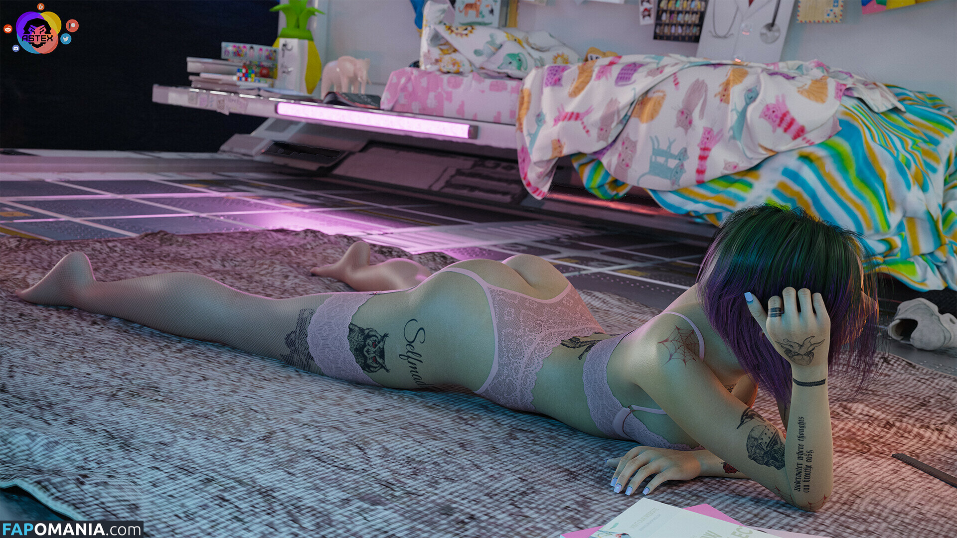 Cyberpunk 2077 / cyberpunkgame Meztelen OnlyFans  Kikerült fotó #672