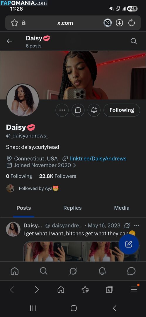 _daisy.andrews_ / _daisyandrews_ / brandivandrews Meztelen OnlyFans  Kikerült fotó #1