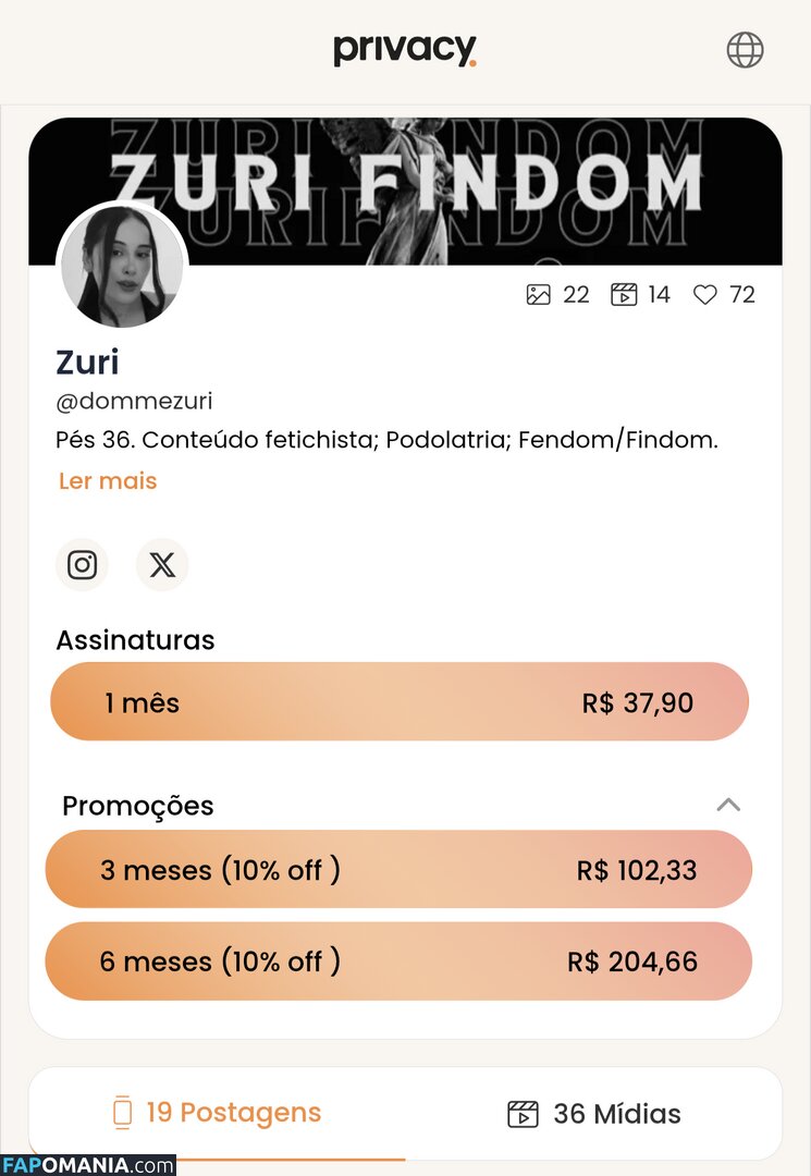DommeZuri / https: Meztelen OnlyFans  Kikerült fotó #1