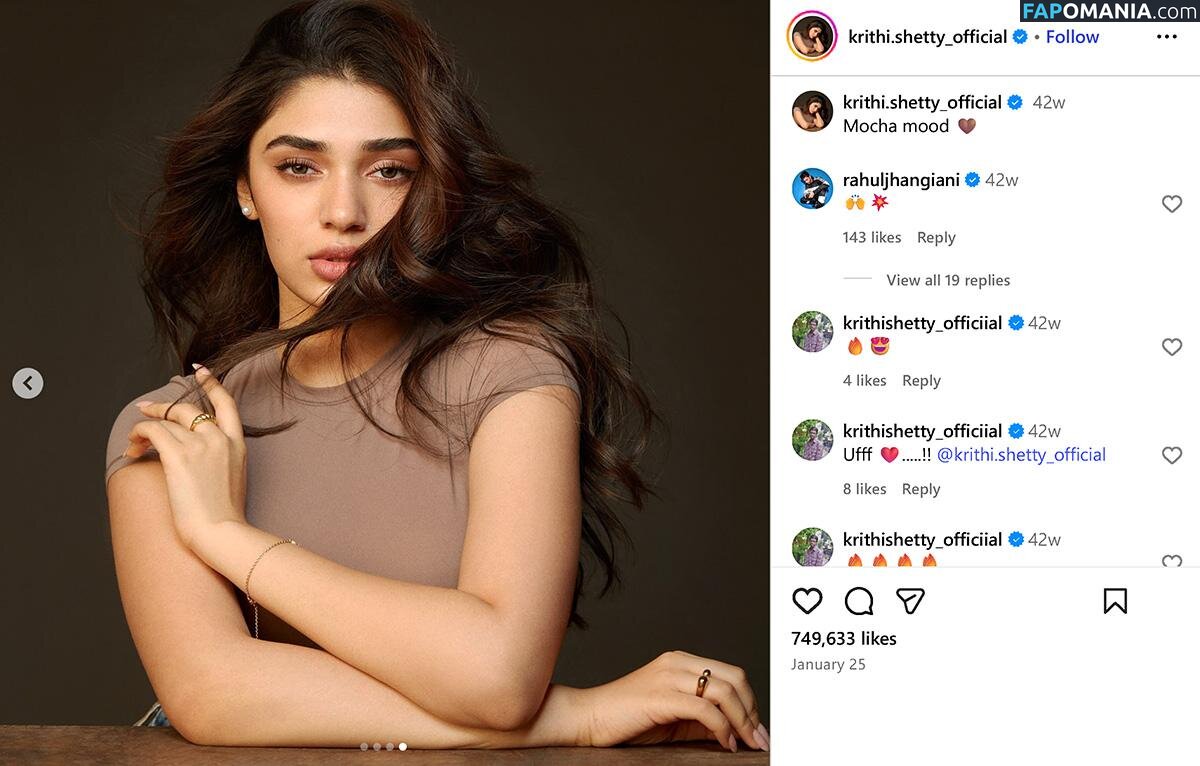 Krithi Shetty Meztelen OnlyFans  Kikerült fotó #9