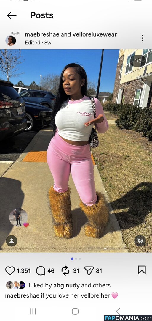 Maebreshae / nofilterkay Meztelen OnlyFans  Kikerült fotó #1