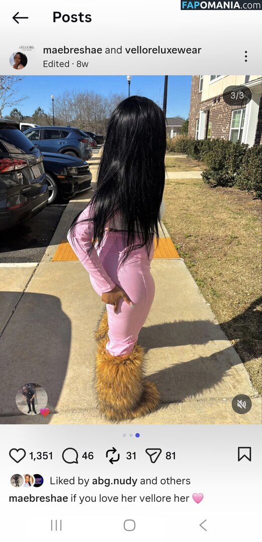 Maebreshae / nofilterkay Meztelen OnlyFans  Kikerült fotó #3