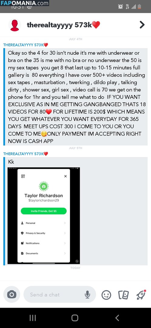 Akaficialtayyyy_ / Playwithtayyy / tayler_lauren2 / tayyy_moneyy Meztelen OnlyFans  Kikerült fotó #177