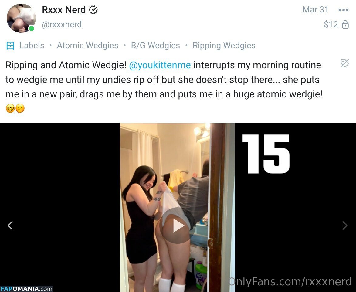 rxxnne25 / rxxxnerd Meztelen OnlyFans  Kikerült fotó #7