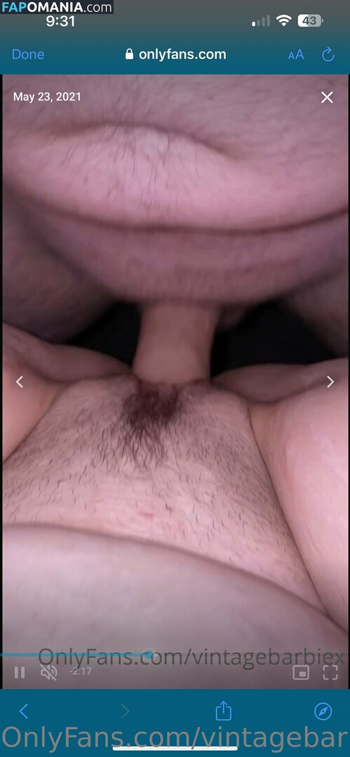vintagebarbiex / vintagebxrbie Meztelen OnlyFans  Kikerült fotó #61
