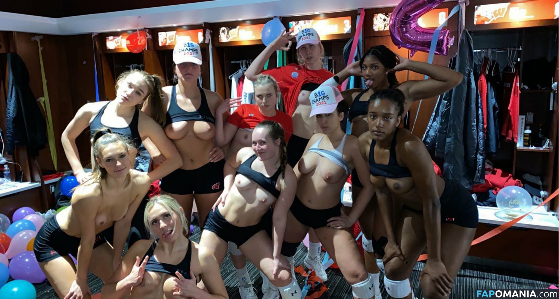 Wisconsin Volleyball Team / badgervb Meztelen OnlyFans  Kikerült fotó #1